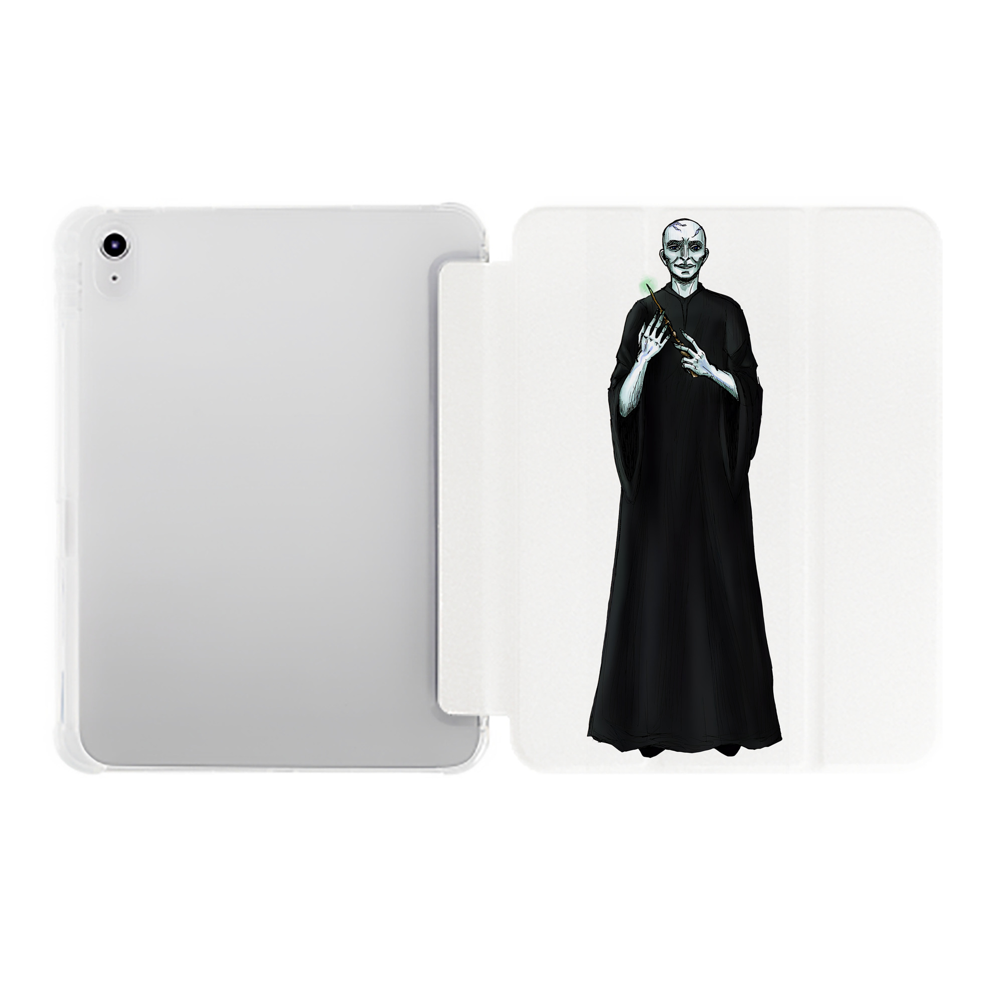 （画像用） Harry Potter ハリー・ポッターシリーズ IPad ケース ペン収納付き 三つ折りスタンド PUレザー×シリコン 対応機種9.5/10.5/10.9インチ